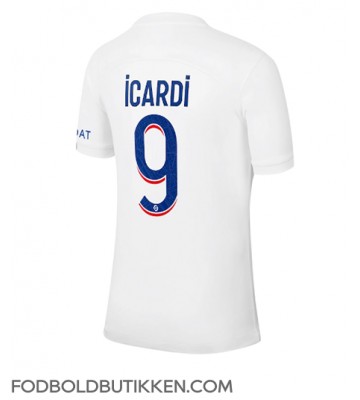Paris Saint-Germain Mauro Icardi #9 Tredjetrøje 2022-23 Kortærmet